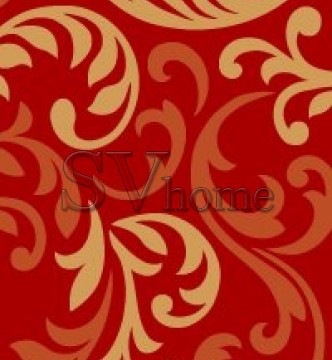 Синтетический ковер Firuse Carved 4397A red - высокое качество по лучшей цене в Украине.